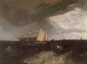 Warship, Joseph Mallord William Turner